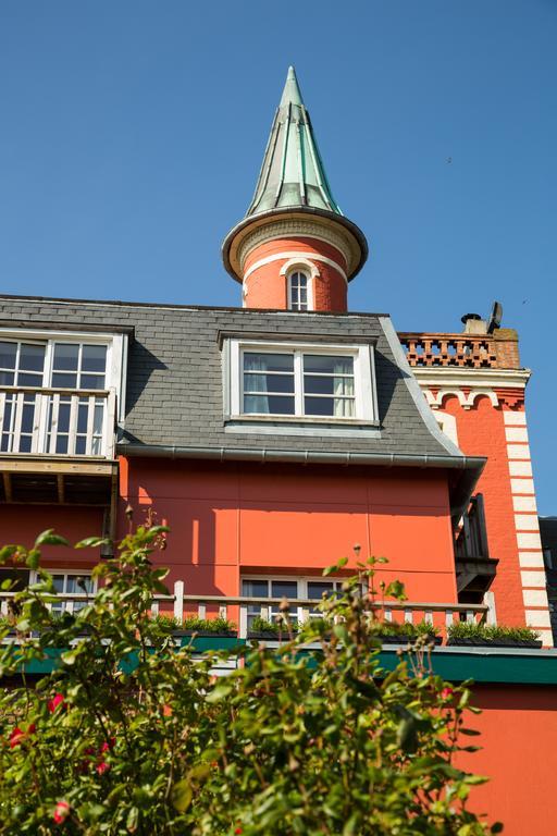 Hotel Restaurant Les Tourelles Le Crotoy Exterior foto